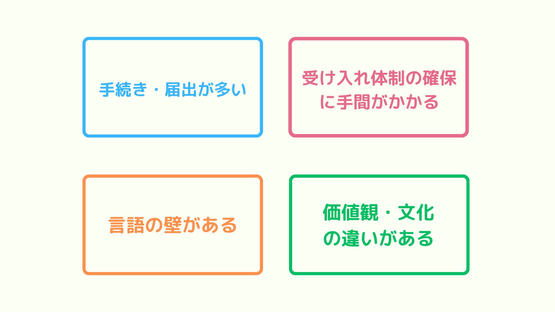 特定技能外国人　雇用　デメリット